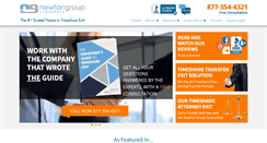 Desktop Screenshot of newtongrouptransfers.com